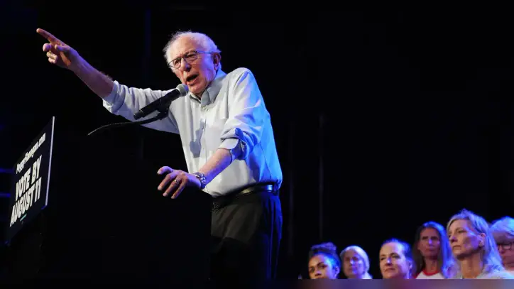Bernie Sanders says the potential danger of AI is "probably greater" than nuclear weapons