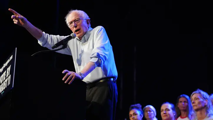 Bernie Sanders says the potential danger of AI is "probably greater" than nuclear weapons