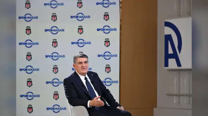 Beşiktaş Kulübü Başkanı Serdal Adalı, AA Spor Masası'nın konuğu oldu: - Haber 1