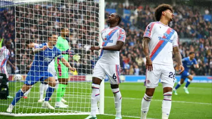 Beşiktaş'ın rakibi Crystal Palace, Brighton deplasmanında bozguna uğradı!