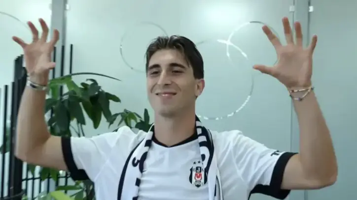 Beşiktaş'ın yeni transferi Fabio Miretti İstanbul'a geldi!
