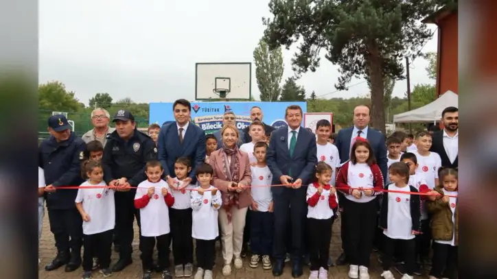 Bilecik Pazaryeri'ndeki Kınık Köyü'nde 9 bilim ve teknoloji atölyesi düzenlendi