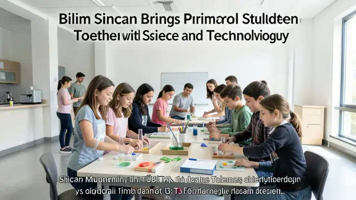 Bilim Sincan İlkokul Öğrencilerini Bilim ve Teknolojiyle Buluşturuyor