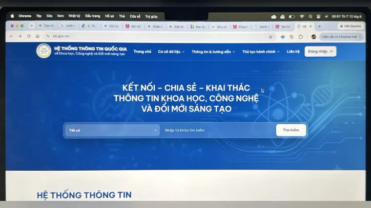 Bilim, teknoloji ve inovasyon konularında ortak bir veri kaynağı oluşturmak.