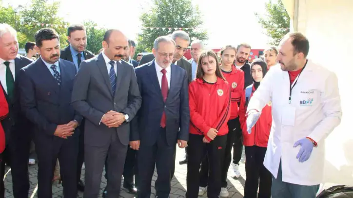 Bingöl'de Düzenlenen Bilimfest, Öğrencileri Bilim ve Teknoloji ile Buluşturuyor