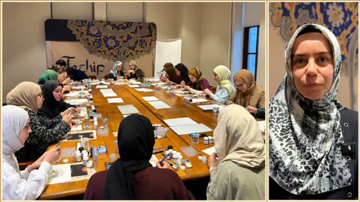 Boğaziçi Üniversitesi'nde Tezhip Sanatı Atölyesi Düzenlendi