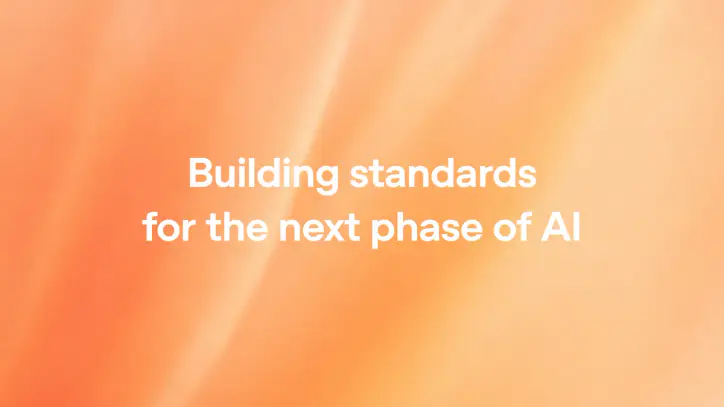 Building standards for the next phase of AI