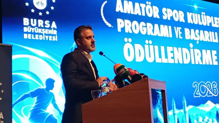 Bursa'da amatör spor kulüplerine 34 milyon TL'yi aşan destek!