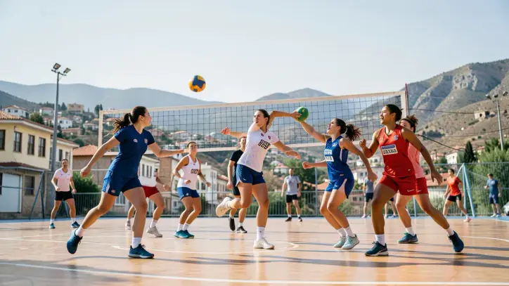 Büyükşehir Belediye Spor Kadın Voleybol Takımı Elazığ Belediyesi'ni yendi