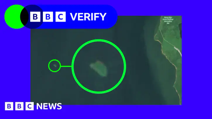 Canadian 'island' appears to vanish and reappear miles away, satellite images show