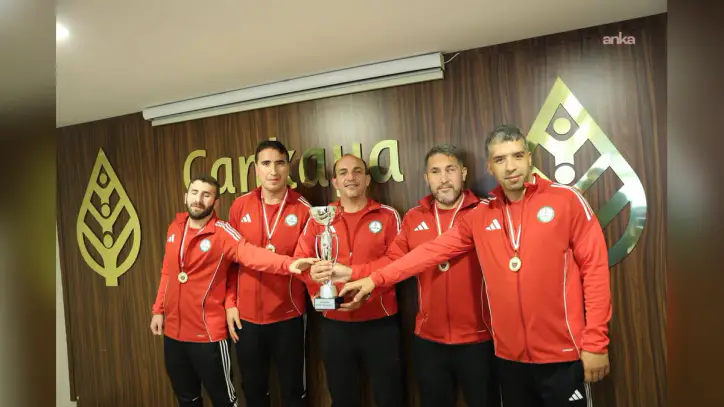 Çankaya Belediyesi Görme Engelliler Spor Kulübü’nden Avrupa ikinciliği