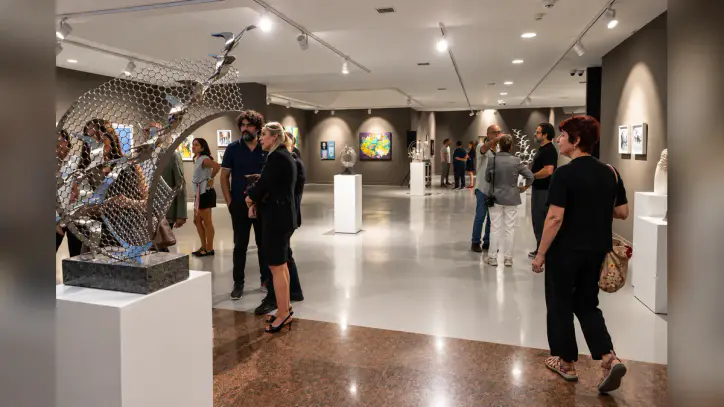 Çankaya’da 12 sanatçıyı buluşturan sergi açıldı - Manşet Haber
