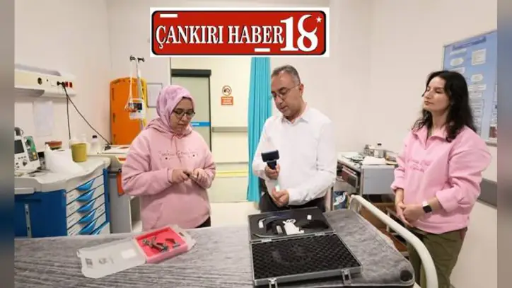 Çankırı İl Sağlık Müdürü Bulut, Şabanözü'nde Sağlık Çalışanlarını Ziyaret Etti