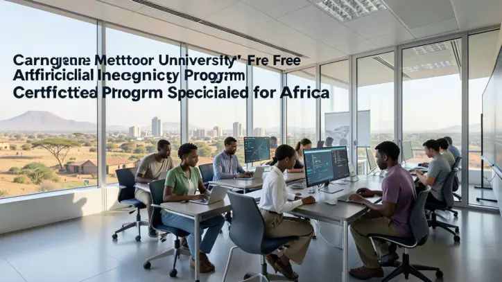 Carnegie Mellon Üniversitesi'nden Afrika'ya Özel Ücretsiz Yapay Zeka Sertifika Programı