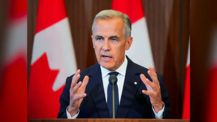 Carney pitches Canada to global investors amid US trade war