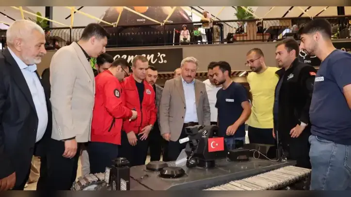 Çarşı Melikgazi'de teknoloji ve bilimle dolu bir gün yaşandı -