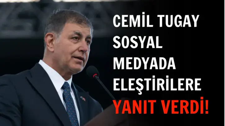 Cemil Tugay sosyal medyada eleştirilere yanıt verdi!