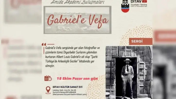 Gabriel’e Vefa sergisini uğurlarken