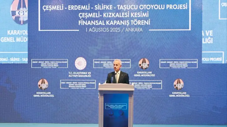 Çeşmeli-Kızkalesi Otoyolu’nda sona doğru