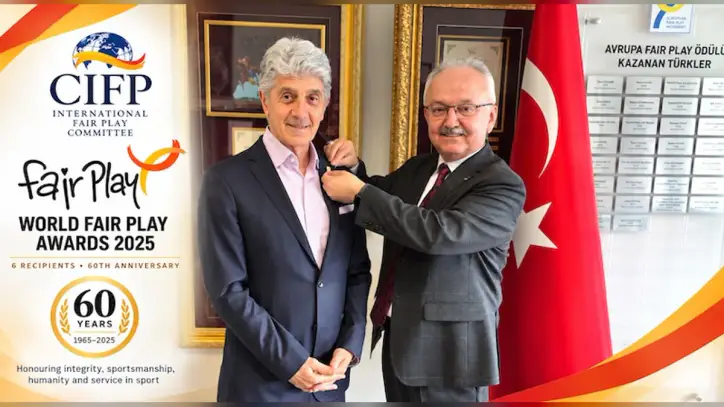 CIFP’DEN TÜRKİYE’YE 2 ÖDÜL | TÜRK SPOR AJANSI