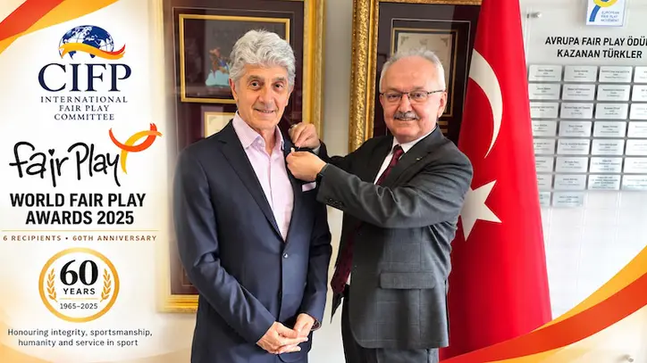 CIFP’DEN TÜRKİYE’YE 2 ÖDÜL | TÜRK SPOR AJANSI