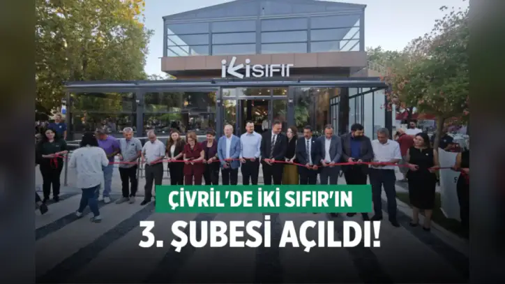 Çivril’de İki Sıfır’ın Üçüncü Şubesi Meydanda Açıldı