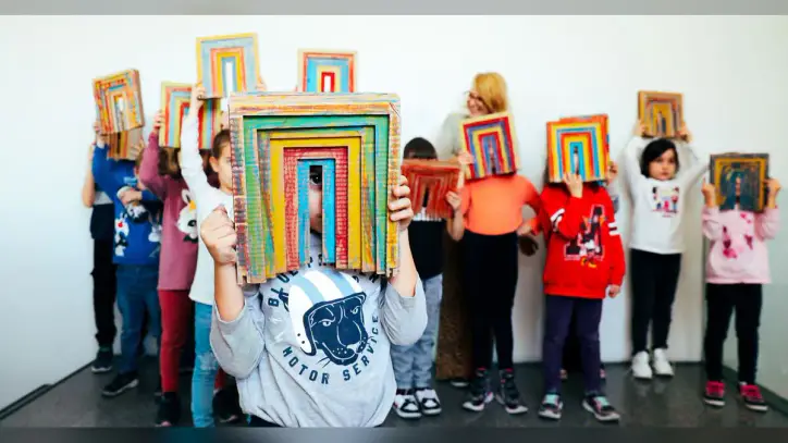 Çocuklar için eğlenceli sanat atölyeleri