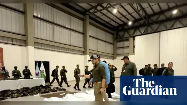 Colombia president provokes disgust by posing with bodies of ‘terrorists’