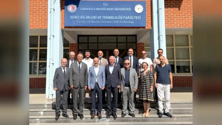 ÇOMÜ’de Mavi Ekonomi ve Yeşil Enerji İçin İş Birliği Toplantısı