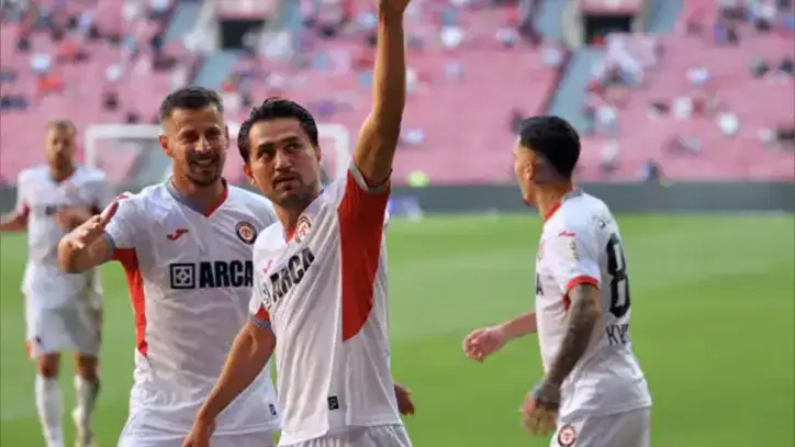 Çorum FK, Samsunspor'a gol oldu yağdı