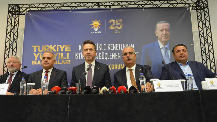 Çorum her alanda Türkiye'nin kalbi