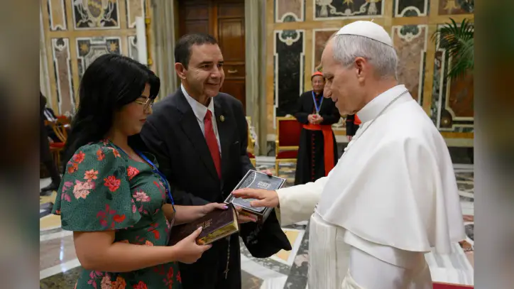 Cuellar meets Pope Leo XIV at Vatican, reflects on his call for ethical AI