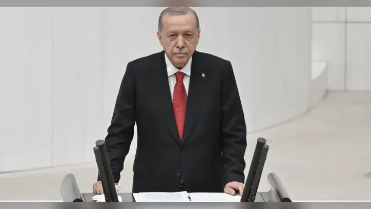 Cumhurbaşkanı Erdoğan: Çerçeve yasa çalışması Türkiye'nin hasımlarını üzmüştür | NTV Haber