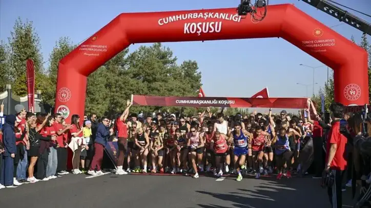 Cumhurbaşkanlığı Yarı Maratonu tamamlandı
