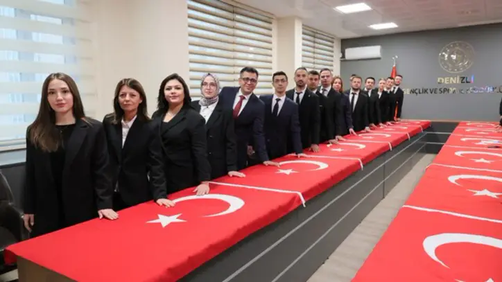 Denizli Gençlik Spor İl Müdürlüğünde 43 personel kadroya geçti - Denizli Haber - Habertürk Yerel Haberler