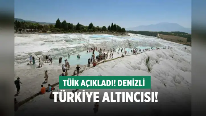 Denizli müze ve ören yerlerinde Türkiye 6’ncısı oldu