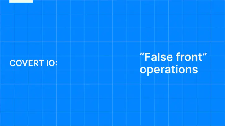 Disrupting AI-enabled “false front” operations