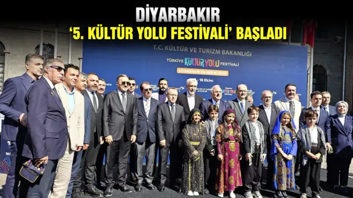 Diyarbakır ‘5. Kültür Yolu Festivali’ başladı