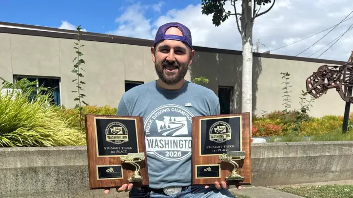 Does Puyallup have one of the world’s best delivery drivers? He’s on Team USA