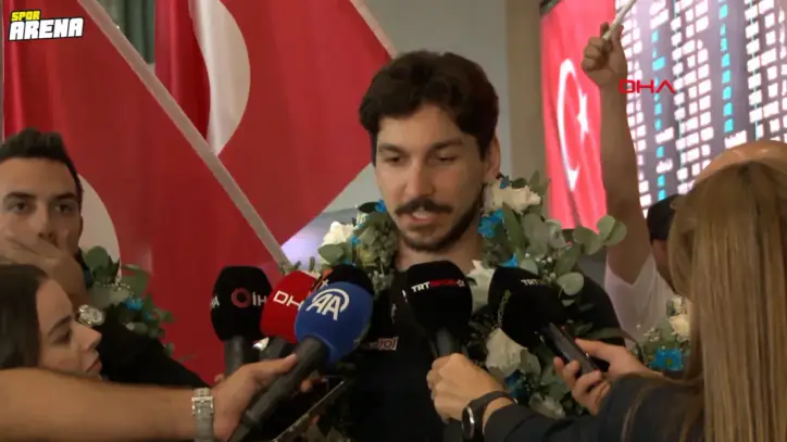 Dünya Gençler Ralli şampiyonu Ali Türkkan yurda döndü