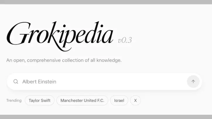 Elon Musk’s Grokipedia has a ‘newly refreshed’ design