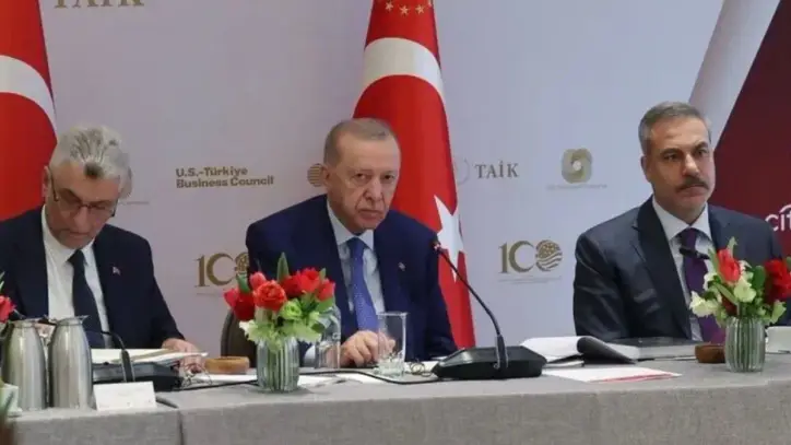 Erdoğan, Türkiye-ABD İş Konseyi Toplantısı'nda konuştu