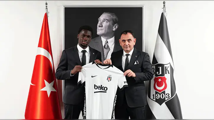 Ernest Poku Beşiktaş'a imzayı attı! Resmen açıklandı