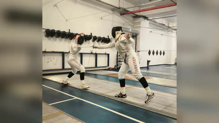 Eskişehir'de Amatör Spor Haftası'nda Fethi Heper Salonu'nda flöre etkinliği yapıldı