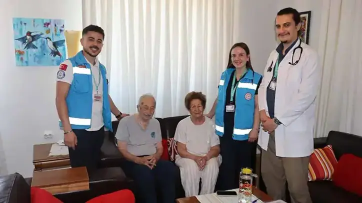 Evde sağlık hizmetleriyle hastalara yerinde bakım