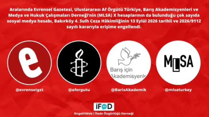 Evrensel ve Af Örgütü dahil çok sayıda sosyal medya hesabına erişim engeli - Diken