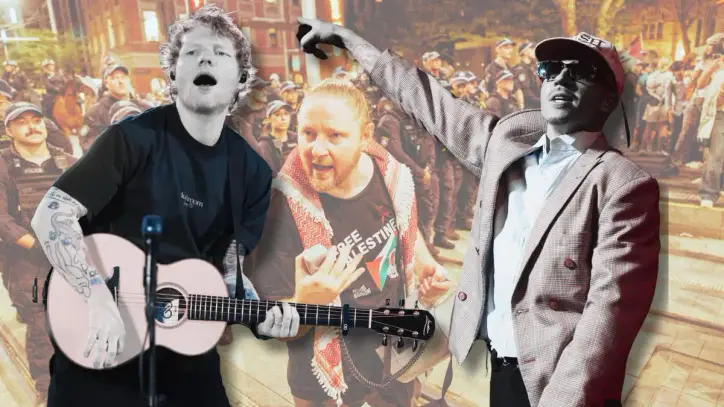 Filistin yüzünden Macklemore’u turneden çıkaran Ed Sheeran yalnız kaldı: Ön gruplar ve orkestrası da çekildi - Serbestiyet