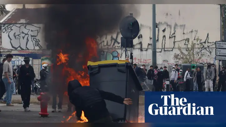 Fires, fury and hundreds of arrests as France gripped by student protests