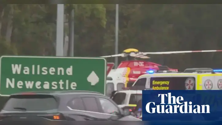 Five-year-old girl in a coma and P-plater charged after car hits crowd of NRL fans in Newcastle