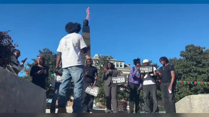 Florida A&M students join nationwide walkout calling for a pause on artificial intelligence development